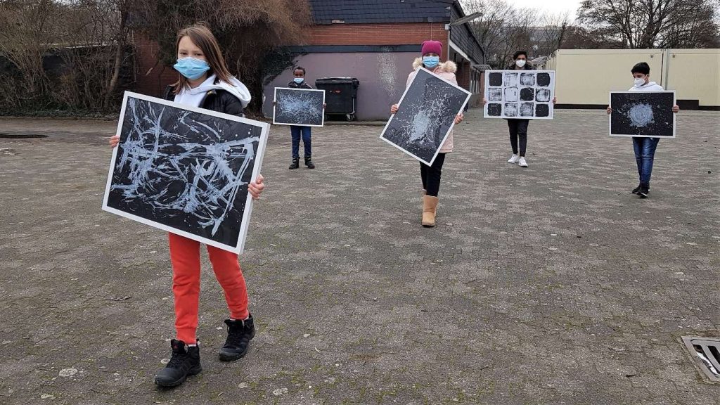 Laufende Ausstellung an der Goethe-Realschule plus